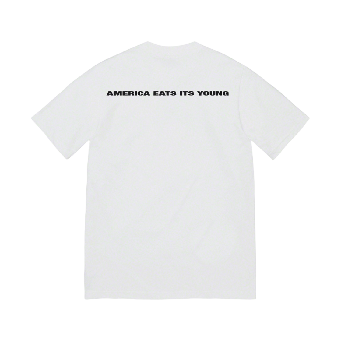 슈프림 아메리카 이츠 잇츠 영 티셔츠 화이트 - 21FW(Supreme America Eats Its Young T-Shirt White - 21FW) - 2