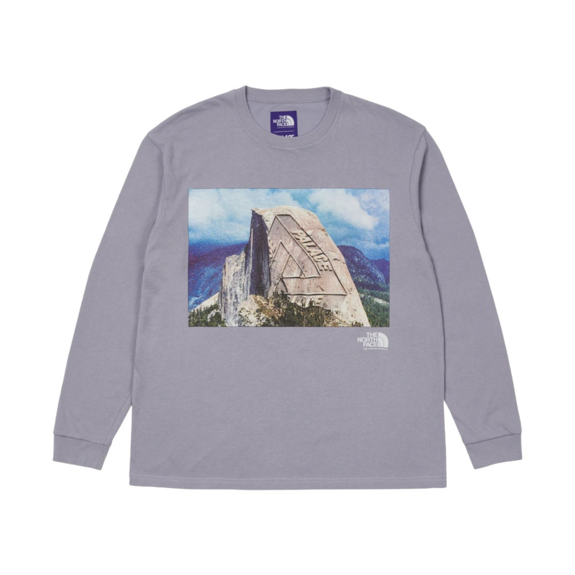 - Palace x The North Face Purple Label Long Sleeve Graphic T-Shirt Purple