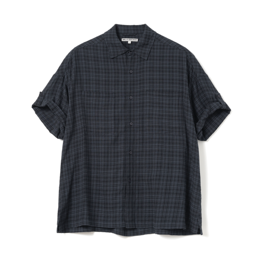 ★COYSEIO★LACE HALF SHIRTS WHITE / BLACK ★大人気 Lace Knit Shirt - Chalk | REPRESENT