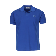 Stone Island 22S67 Pigment Dyed Polo Shirt Bluette - 22SS