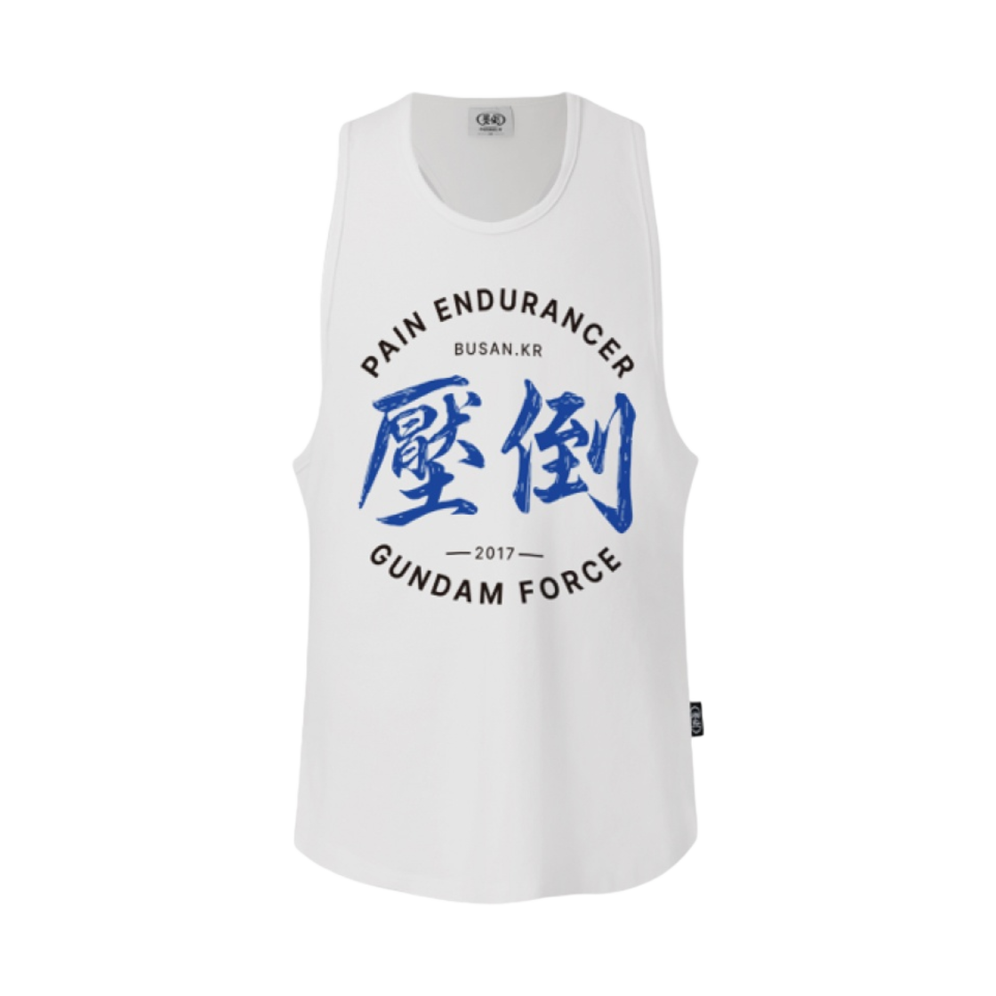- Overwhelm Big Logo Sleeveless White