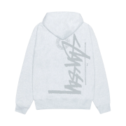 Stussy Buana Stock Zip Hoodie Ash Heather