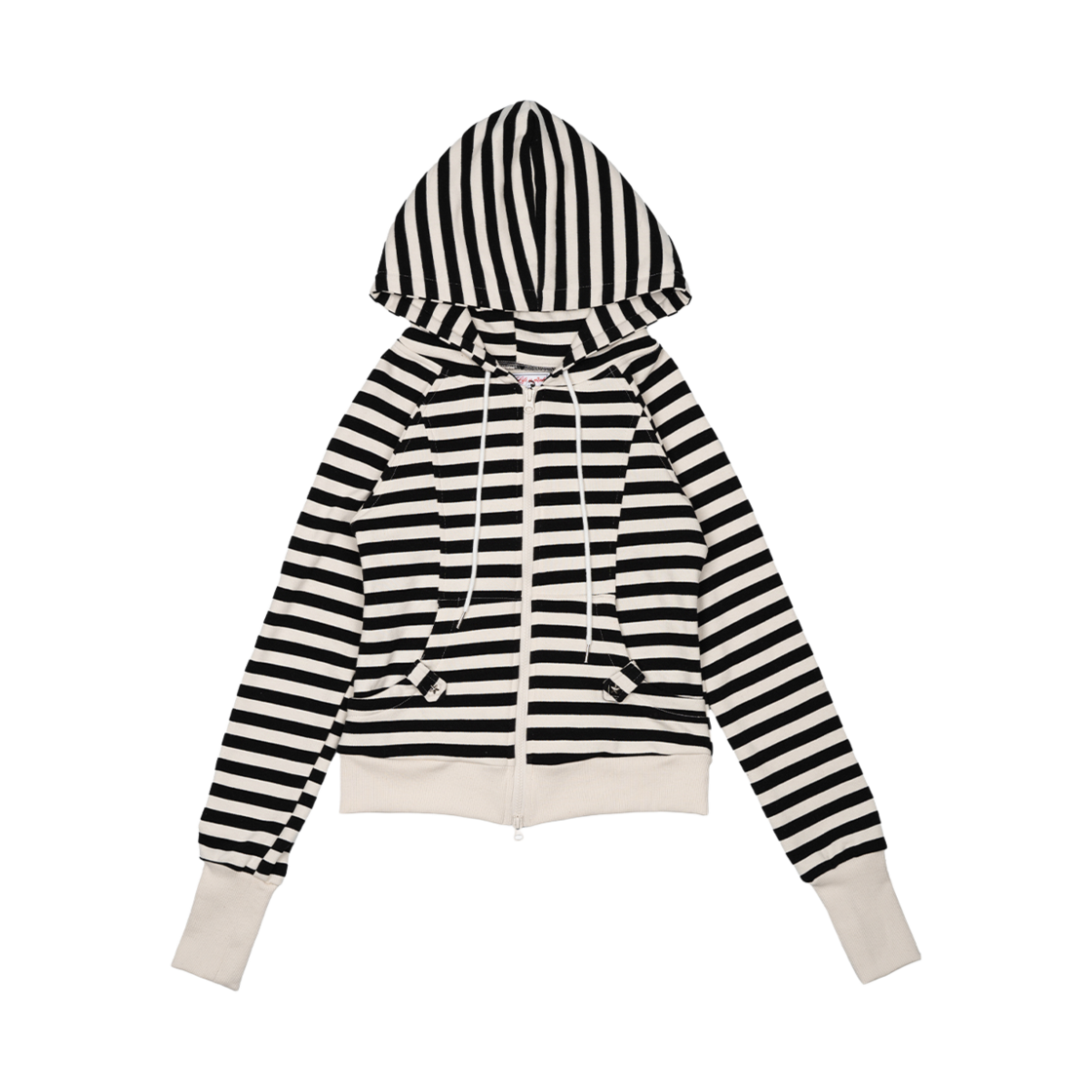 러프넥 집업 후드 스트라이프(Roughneck Zip-Up Hoodie Stripe)