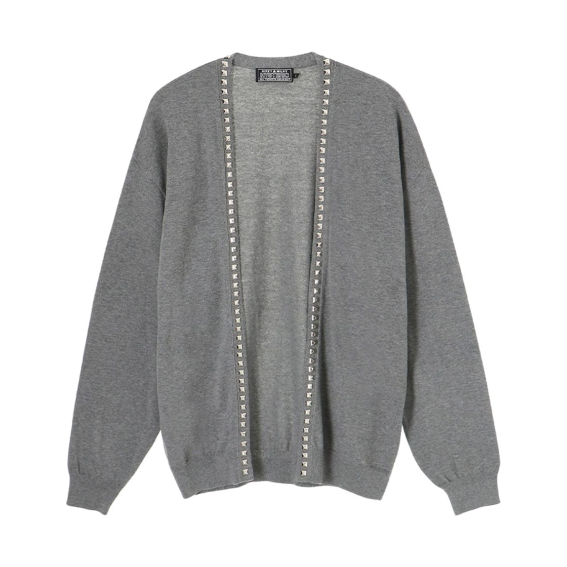 히스테릭 글래머 스터드 가디건 탑 그레이(Hysteric Glamour Studded Cardigan Top Gray) - 1