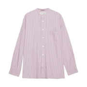 Tekla x Birkenstock Sleeping Shirt Mauve Stripes