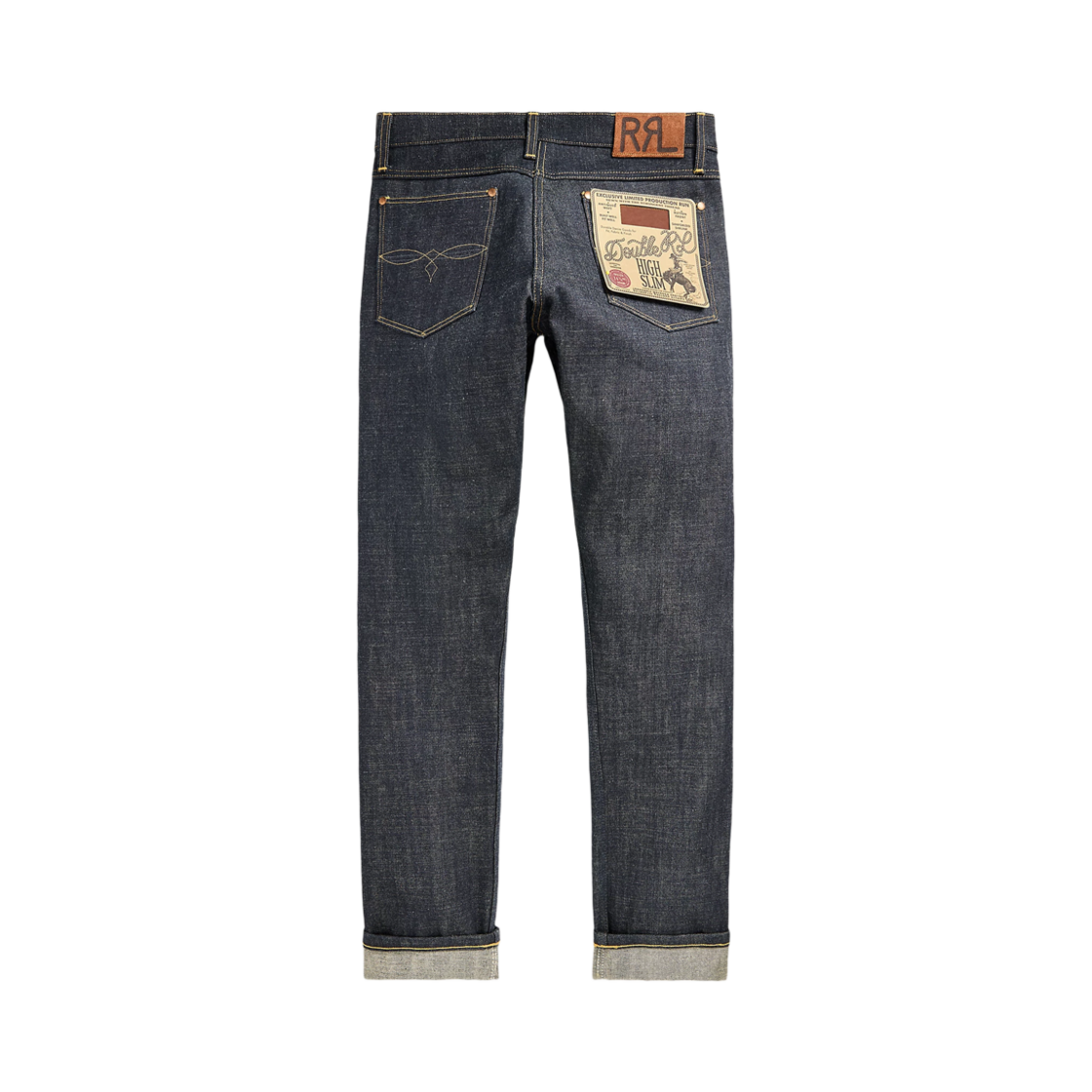 더블알엘 리미티드 에디션 하이 슬림 셀비지 진 리지드(Double RL Limited Edition High Slim Selvedge Jeans Rigid) - 2