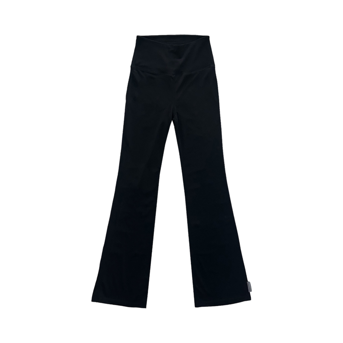 (W) 지초이 플레어드 레깅스 블랙((W) Jichoi Flared Leggings Black)