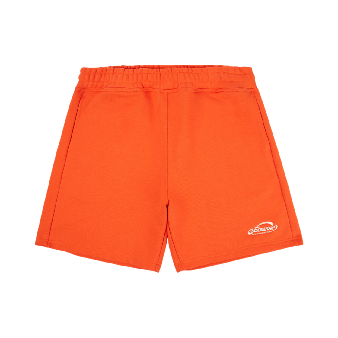 OW42PDU01_O ofcoursewhynot Yummy Sweat Shorts Orange