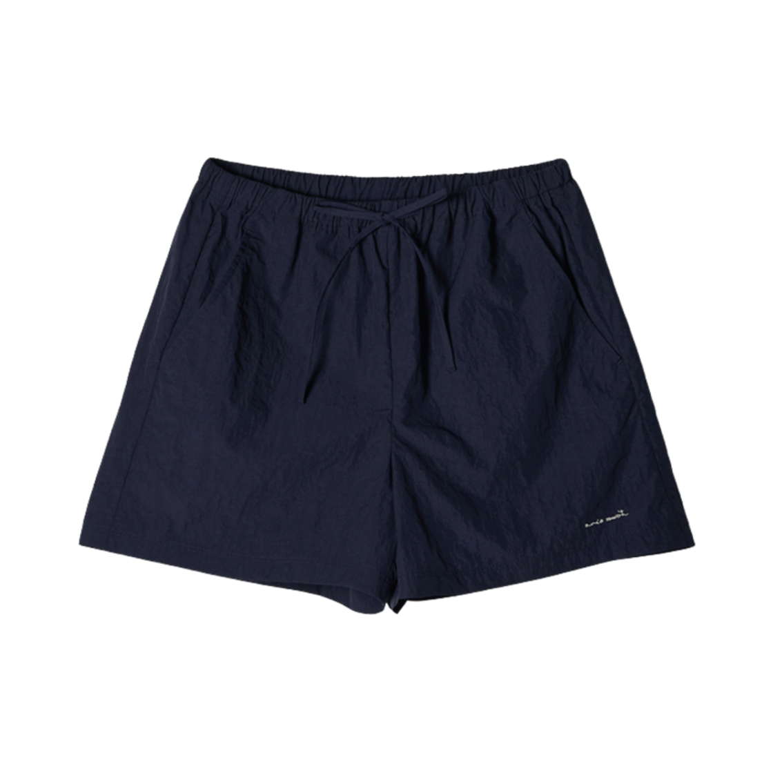 - (W) Aviemuah Essential Windbreaker Shorts Navy