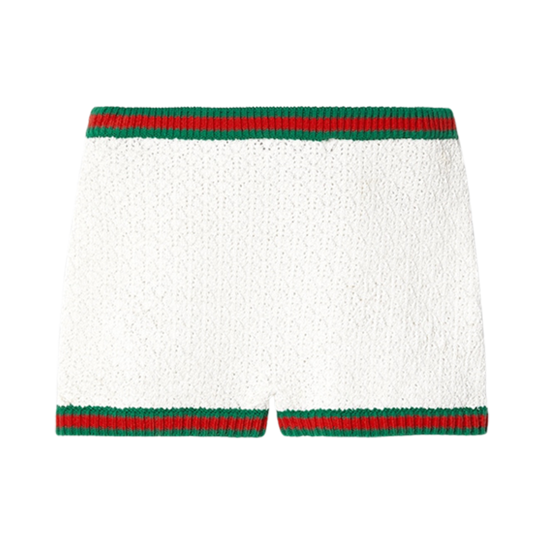 (W) 구찌 코튼 레이스 쇼츠 화이트((W) Gucci Cotton Lace Shorts White) - 1