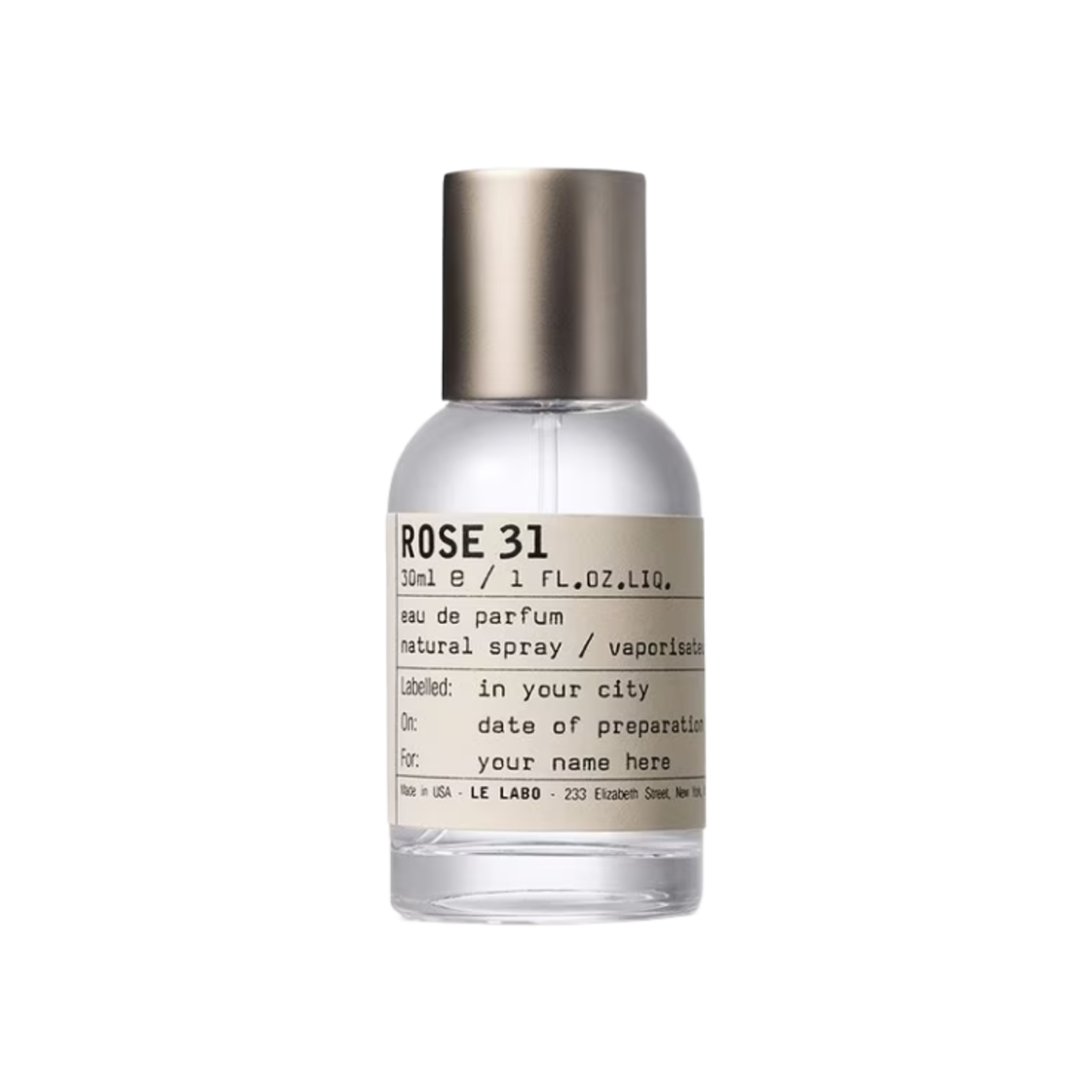 르라보 로즈 31 오 드 퍼퓸 30ml(Le Labo Rose 31 Eau De Parfum 30ml)