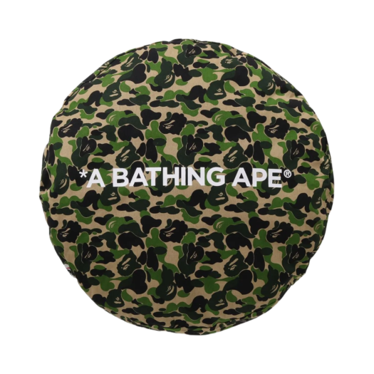 0ZXACM182052N BAPE ABC Camo Dog Circle Bed 60cm Green