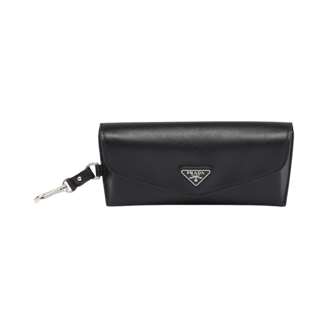 프라다 사피아노 레더 아이글래스 케이스 블랙(Prada Saffiano Leather Eyeglasses Case Black) - 1