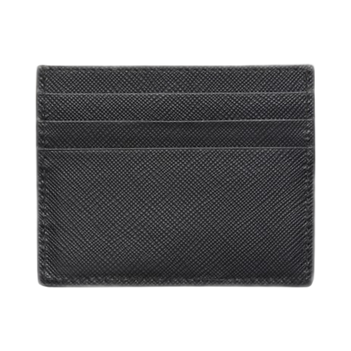 프라다 사피아노 레더 카드 홀더 블랙(Prada Saffiano Leather Card Holder Black) - 2