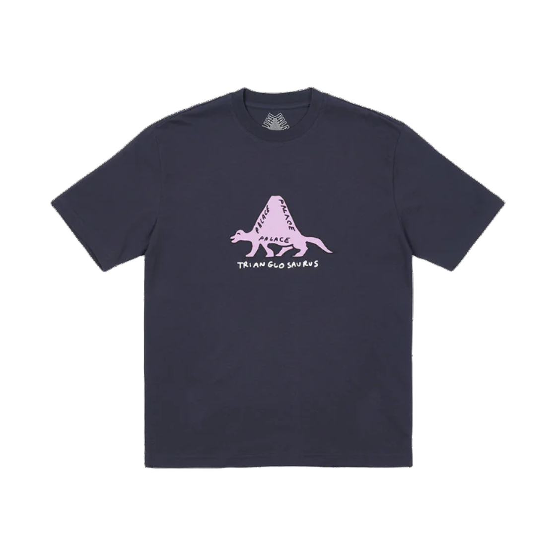 팔라스 트리앙그로사우로스 티셔츠 네이비 - 23SS(Palace Trianglosaurus T-Shirt Navy - 23SS) - 1
