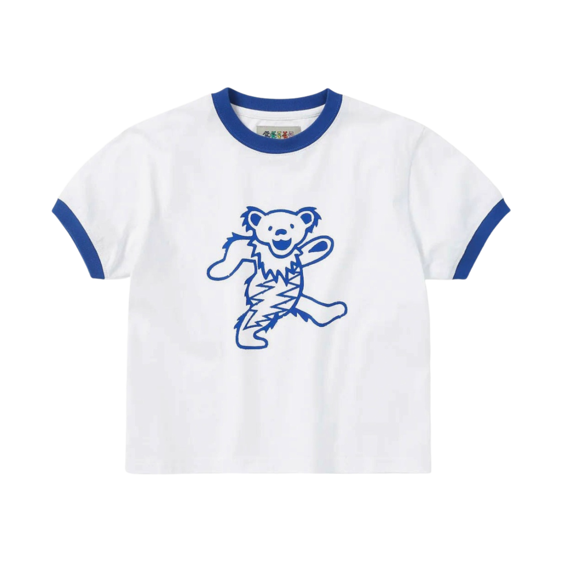 (W) 디스이즈네버댓 x 그레이트풀 데드 라이트닝 베어 티셔츠 블루((W) Thisisneverthat x Grateful Dead Lightning Bear T-Shirt Blue) - 1