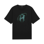 Art of Field Trail Graphic Short Sleeved T-Shirt Black