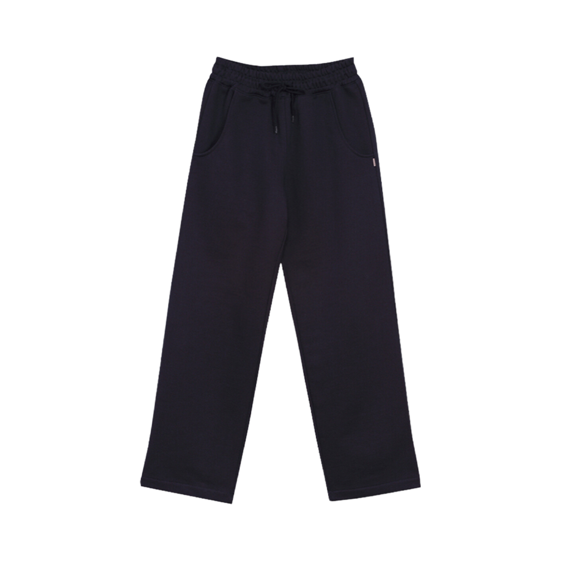 (W) 헤이그 이지 스트레이트 팬츠 네이비((W) Haag Easy Straight Pants Navy)