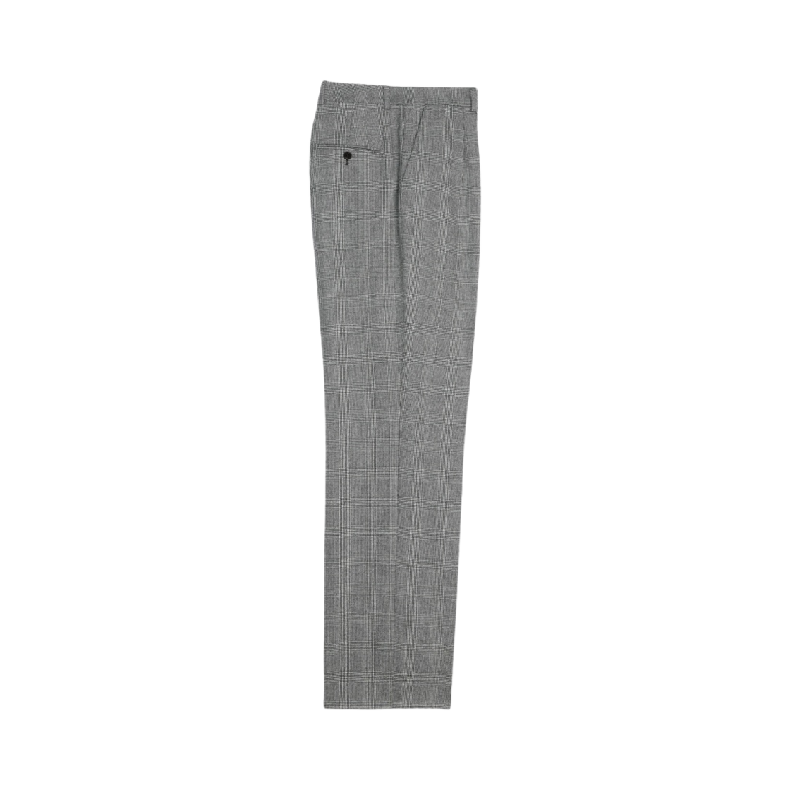 (W) 셀린느 플란넬 마가렛 팬츠 끄레 느와르((W) Celine Margaret Pants in Flannel Craie Noir) - 2