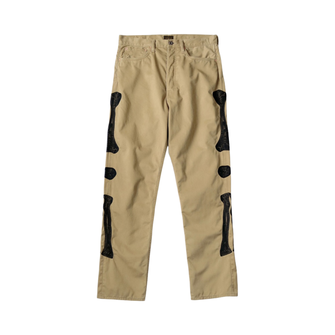 EK-1535/LP Kapital Chino Mexican Tuxedo 5P Okagilly Pants Beige