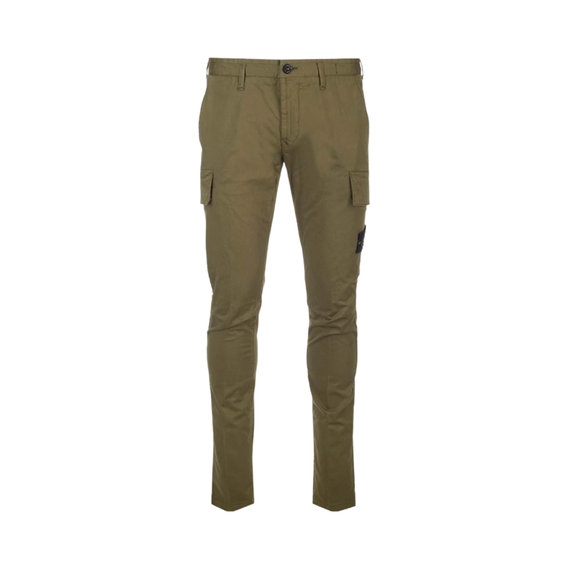 791531714-V0058 Stone Island 31714 Cotton Cargo Pants Olive Green - 23FW