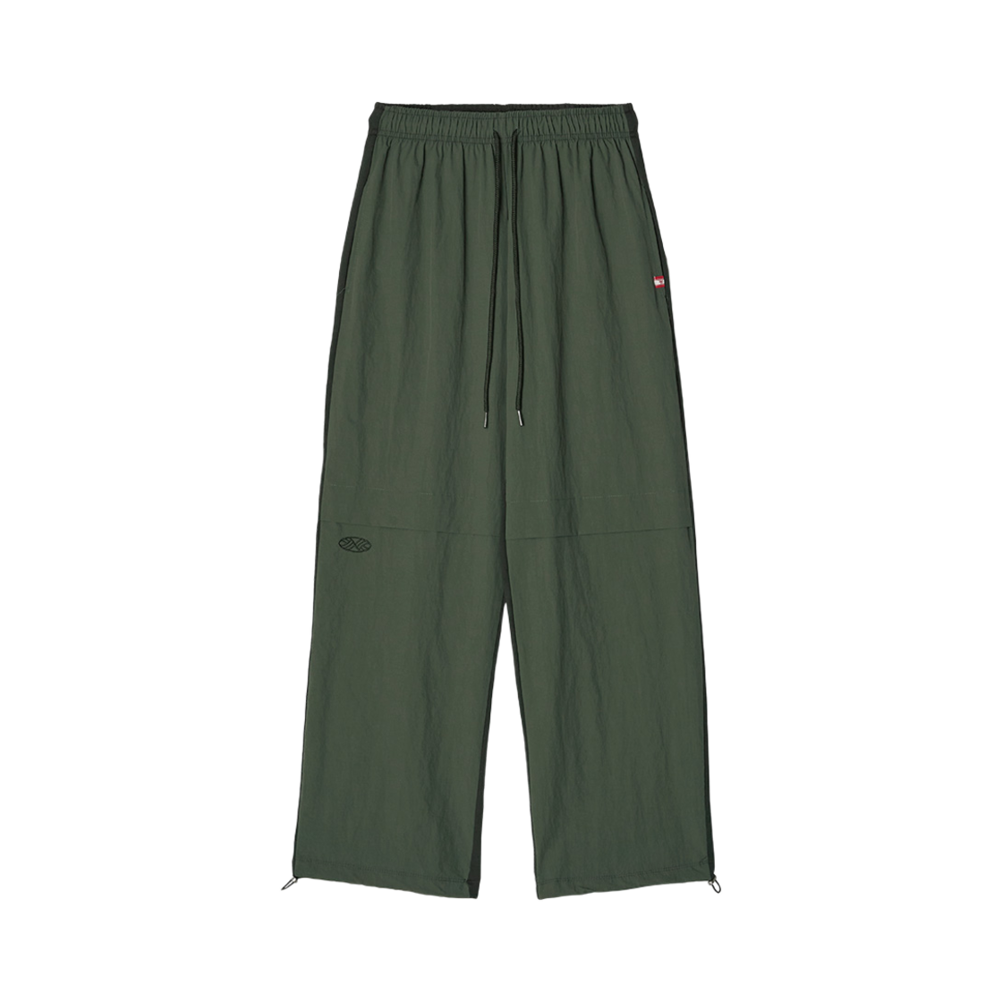 LPT-WD-C-BTB-KH Menasoo Back to Back Cotton Wide Pants Khaki