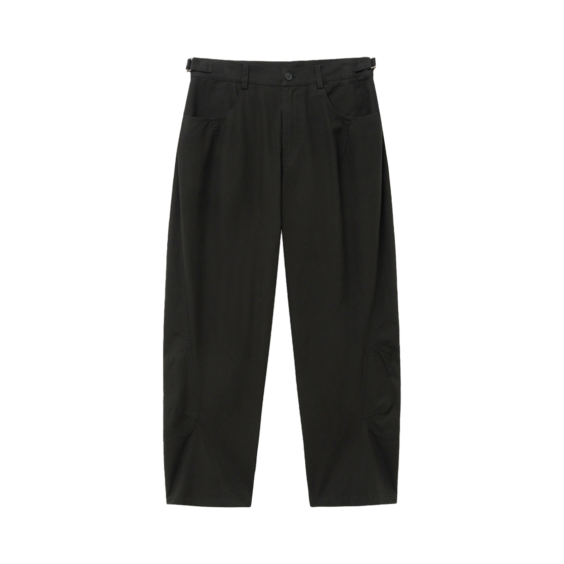 노운 커브드 치노 팬츠 블랙(noun Curved Chino Pants Black)