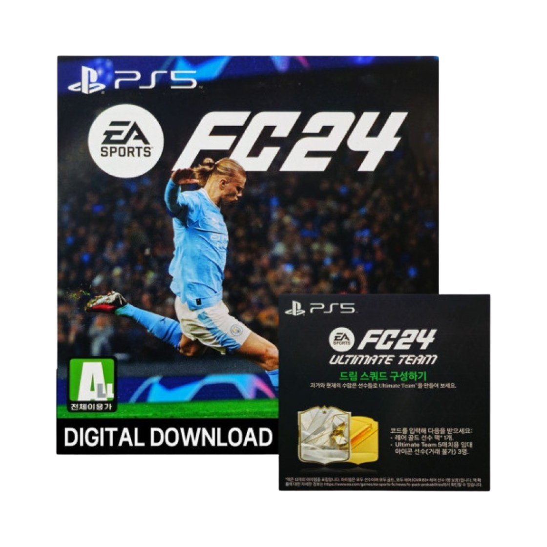 플레이스테이션 5 EA스포츠 FC24 (국내 정식 발매 제품)(Playstation 5 EA Sports FC24 (Korean Ver.)) - 1
