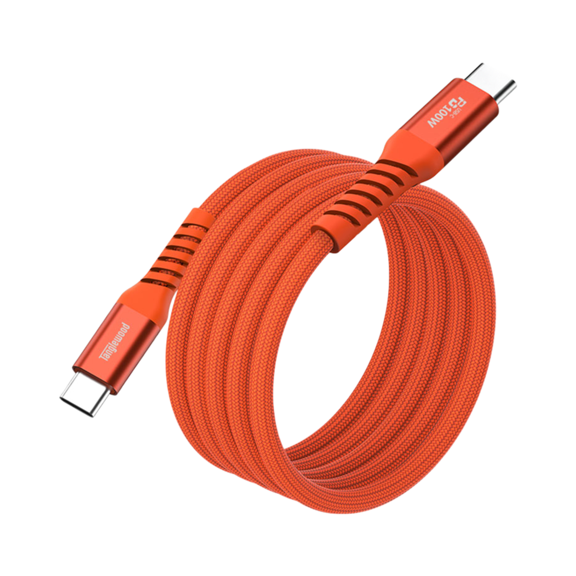 TW-CB02-C100PO Tanglewood C to C Chack Magnetic Cable 100W 2m Pop Orange