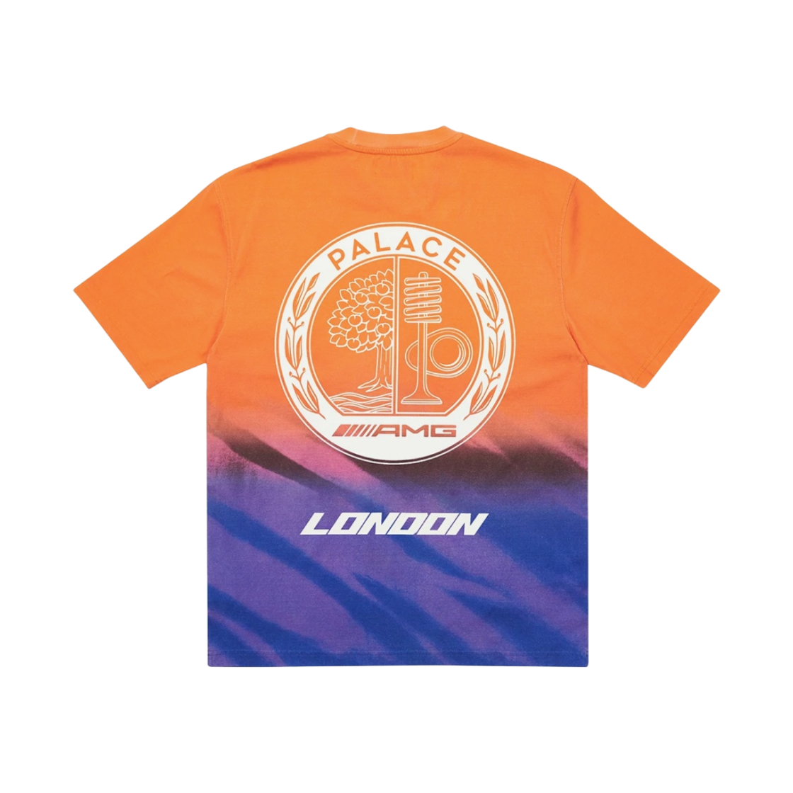 팔라스 x AMG 2.0 런던 티셔츠 오렌지 퍼플 - 22SS(Palace x AMG 2.0 London T-Shirt Orange Purple - 22SS) - 1