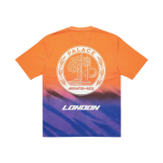 Palace x AMG 2.0 London T-Shirt Orange Purple - 22SS
