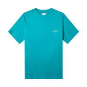 Wooyoungmi White Back Logo T-Shirt Green - 21SS