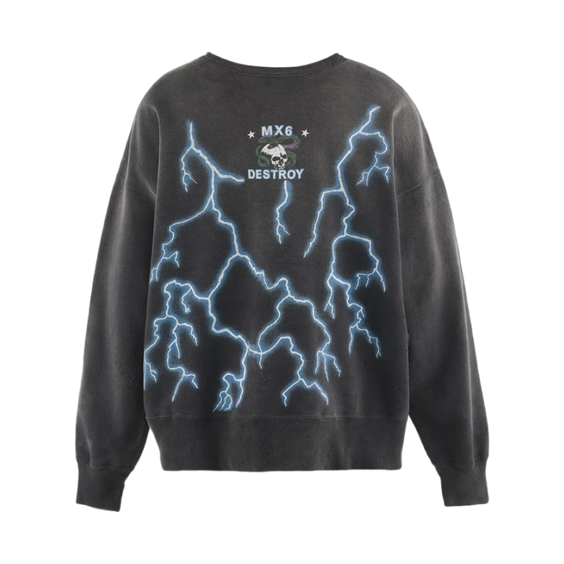 세인트 마이클 메두사 스웨트셔츠 블랙 - 24AW(Saint Mxxxxxx Medusa Sweatshirt Black - 24AW) - 2