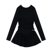 Coyseio Draping Dress Black