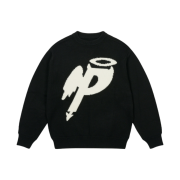 Palace P Wing Knit Black - 25SS
