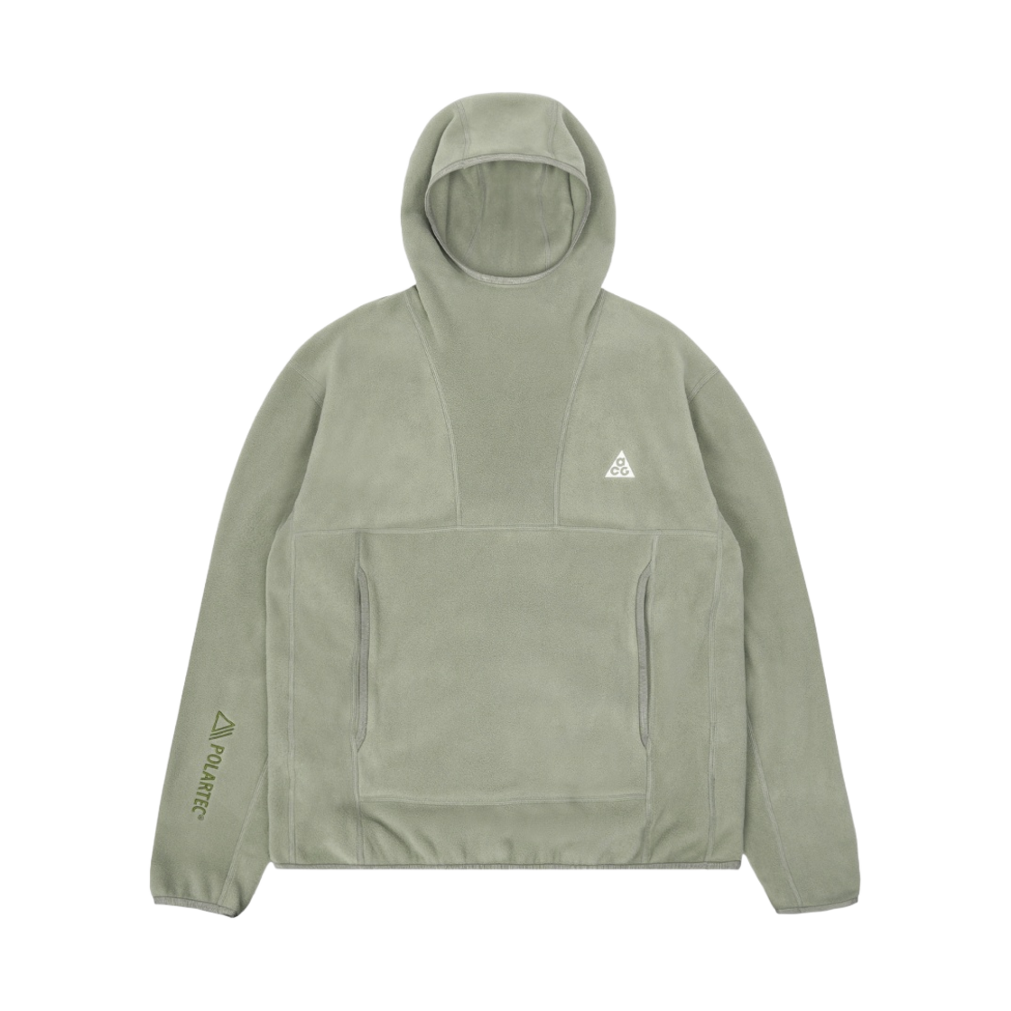 나이키 ACG 폴라텍 울프 트리 풀오버 후드 라이트 아미 - 아시아