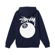 Stussy 8 Ball Hoodie Navy - 21SS