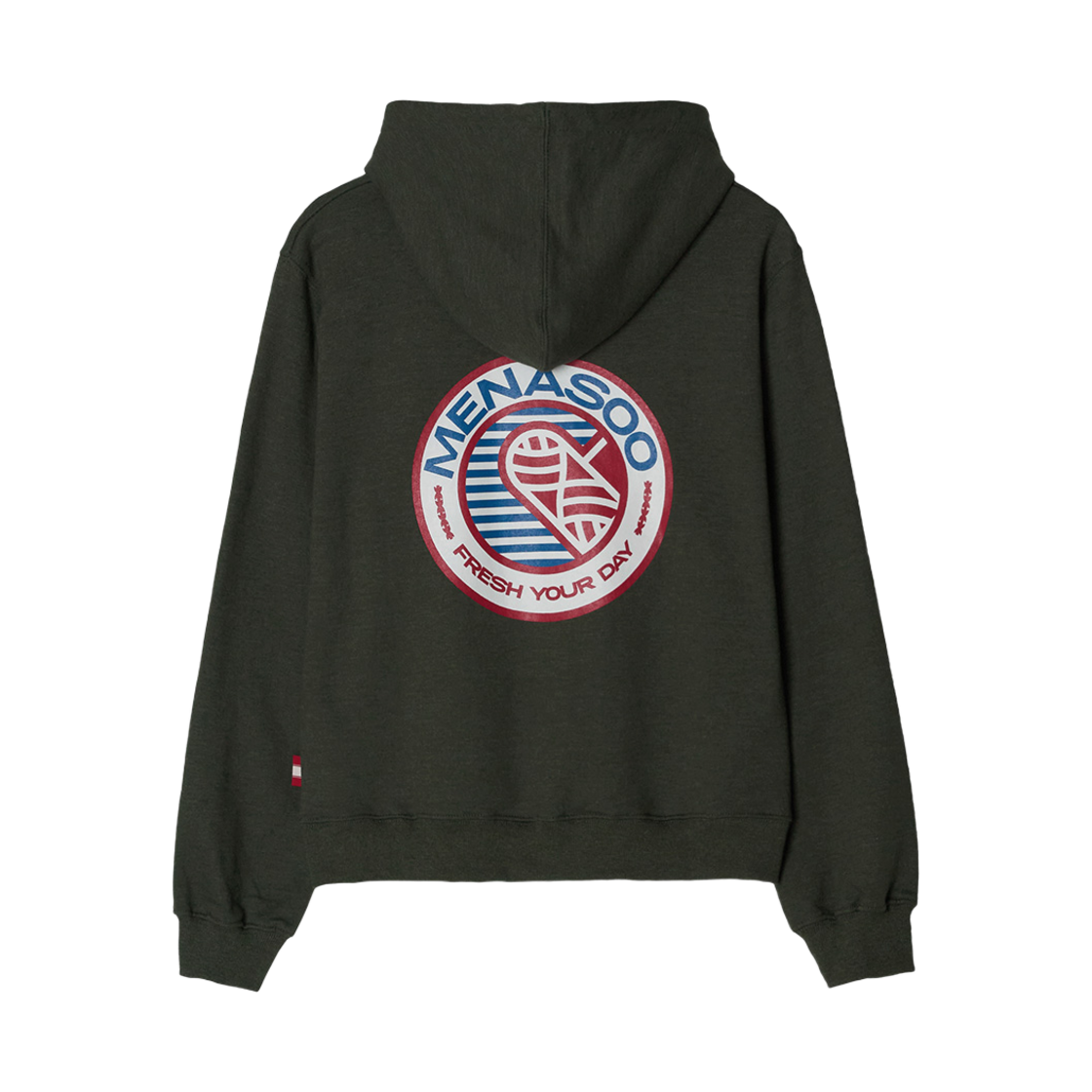 미나수 하트트랙 후디 카키