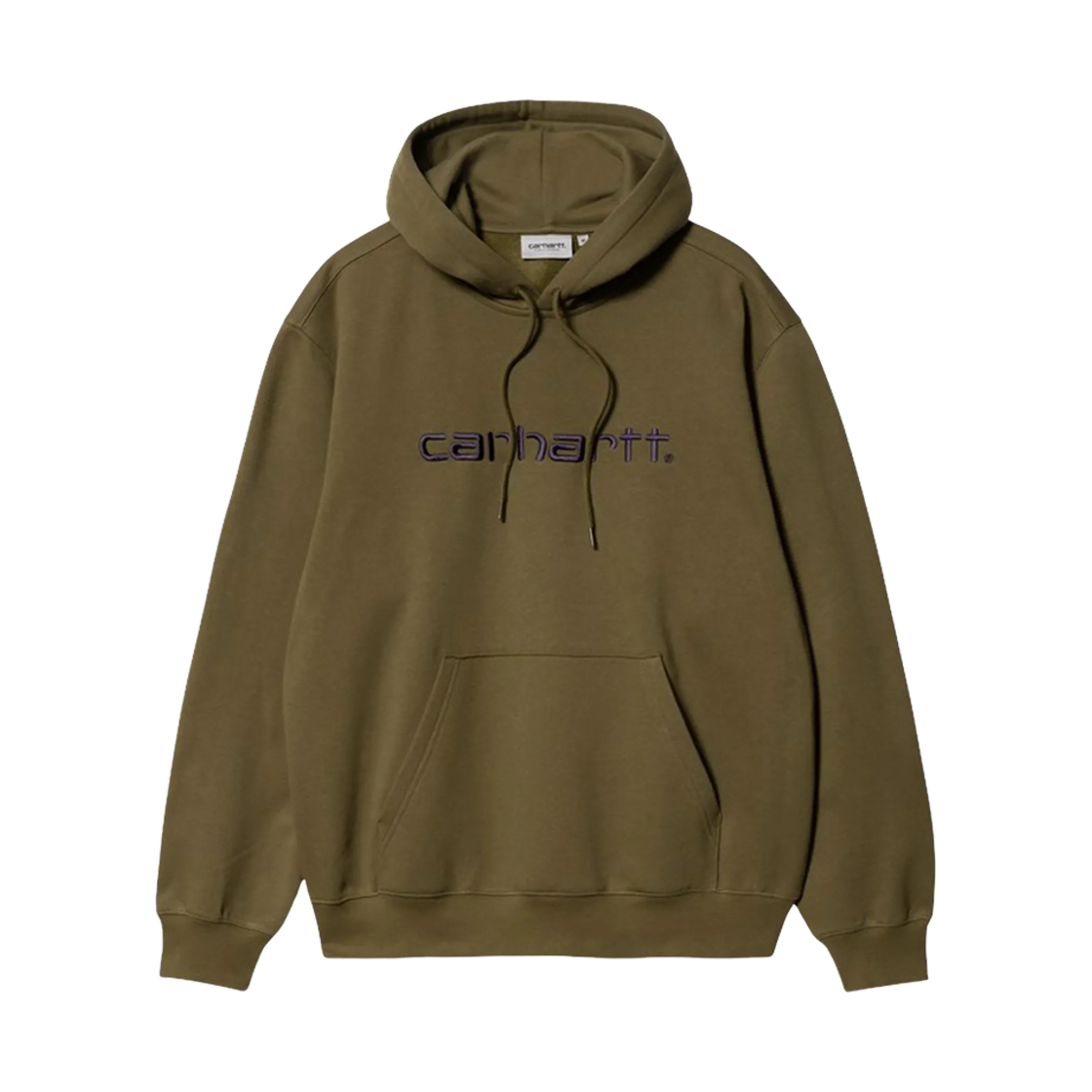 칼하트 WIP 후드 스웨트셔츠 딥 하이랜드 카시스(Carhartt WIP Hooded Sweatshirt Highland Cassis) - 1