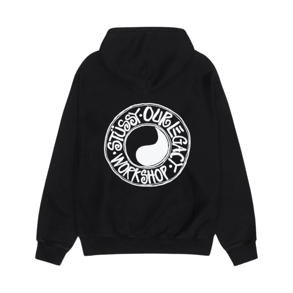 Stussy Stussy x Our Legacy Work Shop Pigment Dyed Buana Hoodie Black · M
