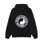 Stussy x Our Legacy Work Shop Pigment Dyed Buana Hoodie Black