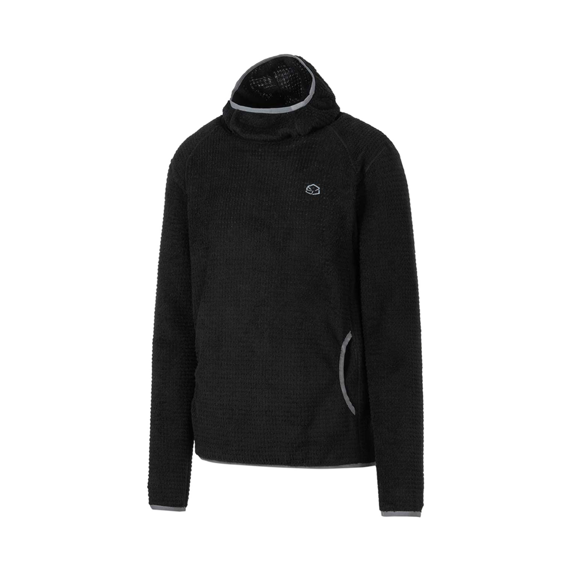 ZU1LSS2502BLK Zerogram Polartec Alpha120 Hoodie T Black