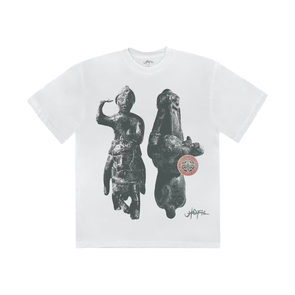 트래비스 스캇 유토피아 키르쿠스 막시무스 티셔츠 화이트(Travis Scott Utopia Circus Maximus T-Shirt White) - 1