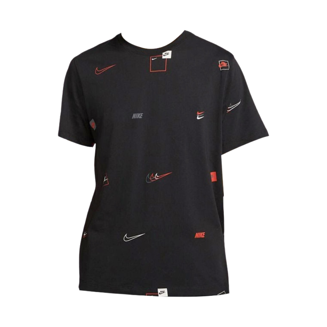 나이키 NSW 올 오버 프린트 티셔츠 블랙 - US/EU(Nike NSW All Over Print T-Shirt Black - US/EU) - 1