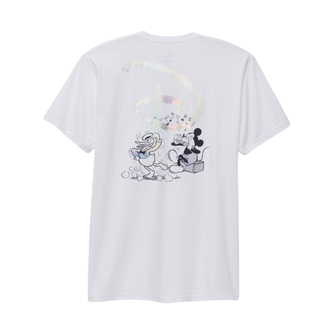 VN000H1XWHT1 Vans x Disney 100th Anniversary Music Box T-Shirt White