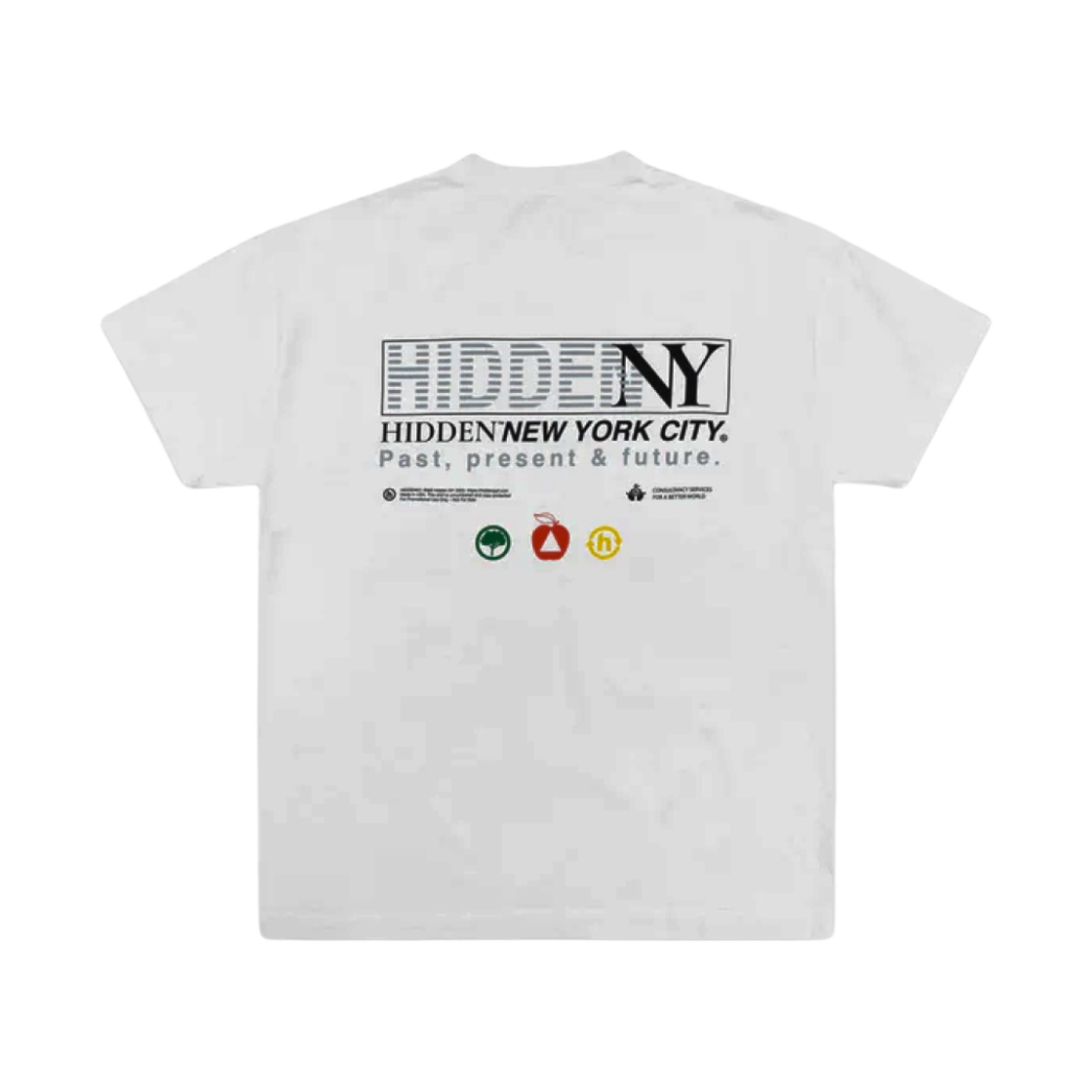 히든 NY x 골드윈 스탁 익스체인지 티셔츠 화이트(Hidden NY x Goldwin Stock Exchange T-Shirt White)