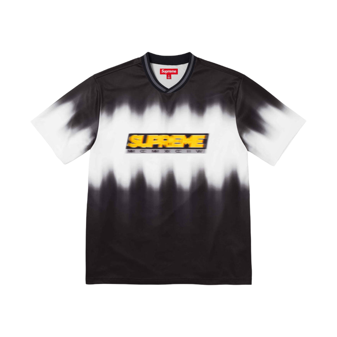 슈프림 블러 사커 저지 블랙 - 24SS(Supreme Blur Soccer Jersey Black - 24SS)