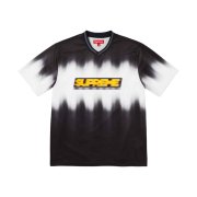 Supreme Blur Soccer Jersey Black - 24SS
