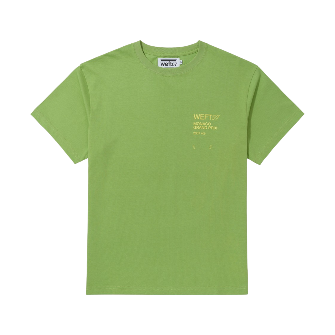 웨프트07 그랜드 프리 티셔츠 라이트 그린(Weft07 Grand Prix T-Shirt Light Green)