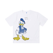 (Kids) Ader Error x Disney Donald Duck T-Shirt 01 Off White